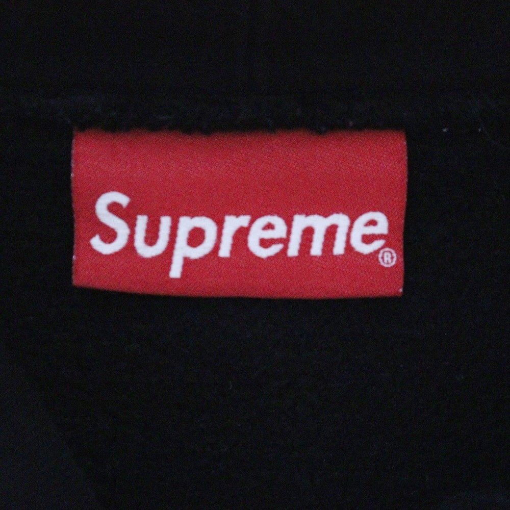 SUPREME(シュプリーム) 20AW Big Stitch Hooded Sweatshirt ビッグステッチ フーデッドスウェットシャツ プルオーバーパーカー フーディー ブラック