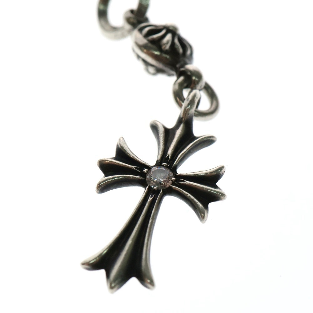 CHROME HEARTS(クロムハーツ) 1B TNY CH CRS AFTER 1DIA 1ボール タイニー CHクロス アフター1ダイヤ チャーム ペンダントトップ シルバー
