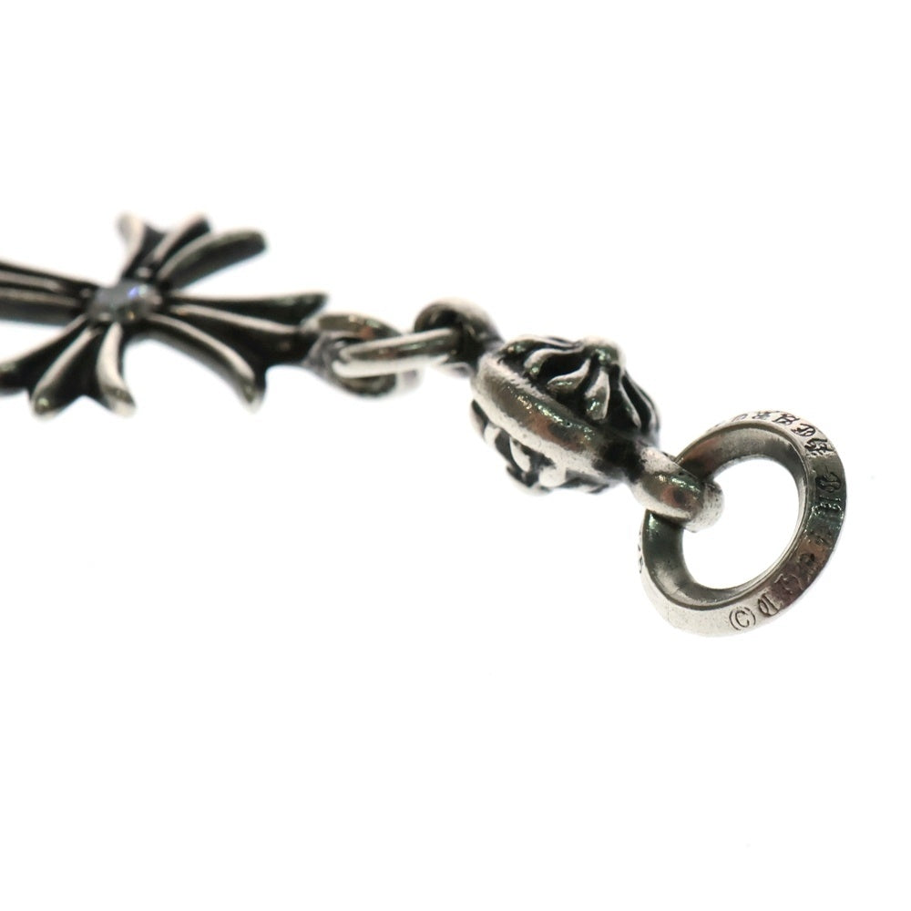 CHROME HEARTS(クロムハーツ) 1B TNY CH CRS AFTER 1DIA 1ボール タイニー CHクロス アフター1ダイヤ チャーム ペンダントトップ シルバー