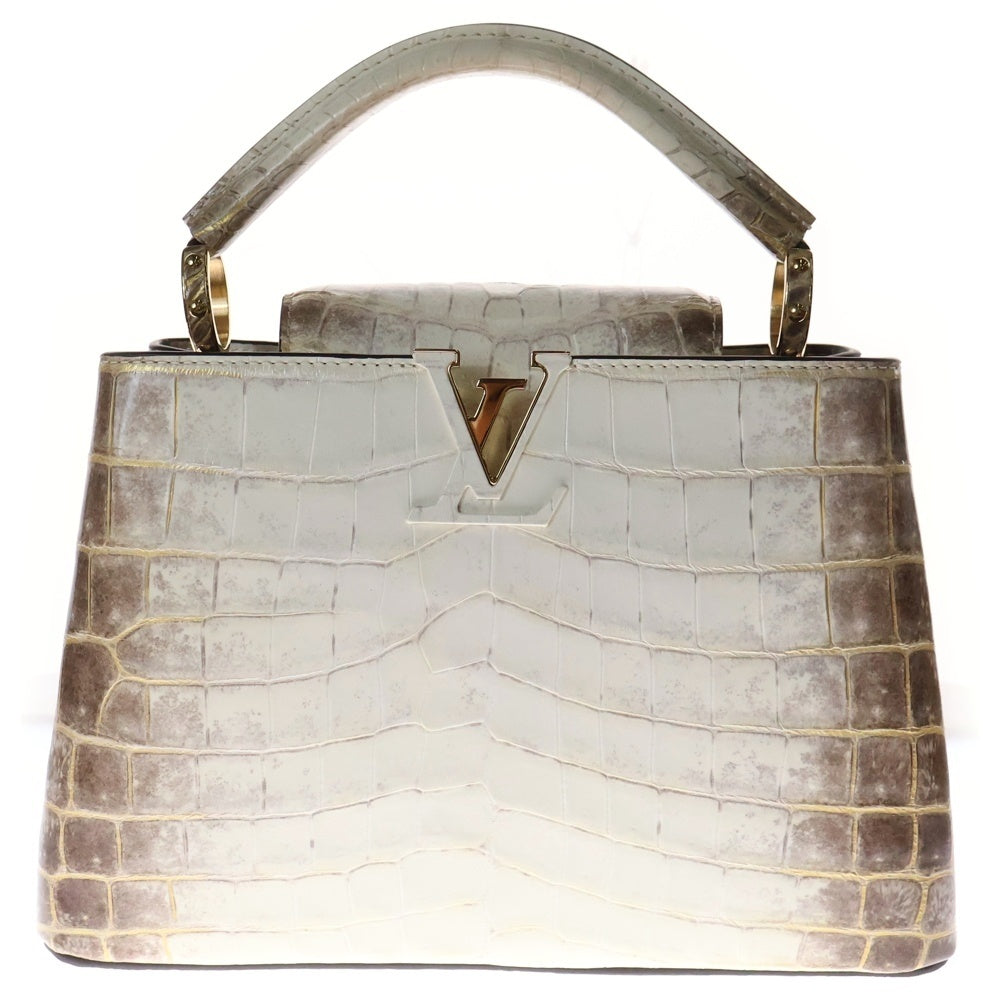 LOUIS VUITTON(ルイヴィトン) カプシーヌ BB サハラ ハンドバッグ ホワイト