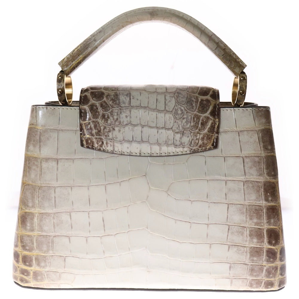 LOUIS VUITTON(ルイヴィトン) カプシーヌ BB サハラ ハンドバッグ ホワイト