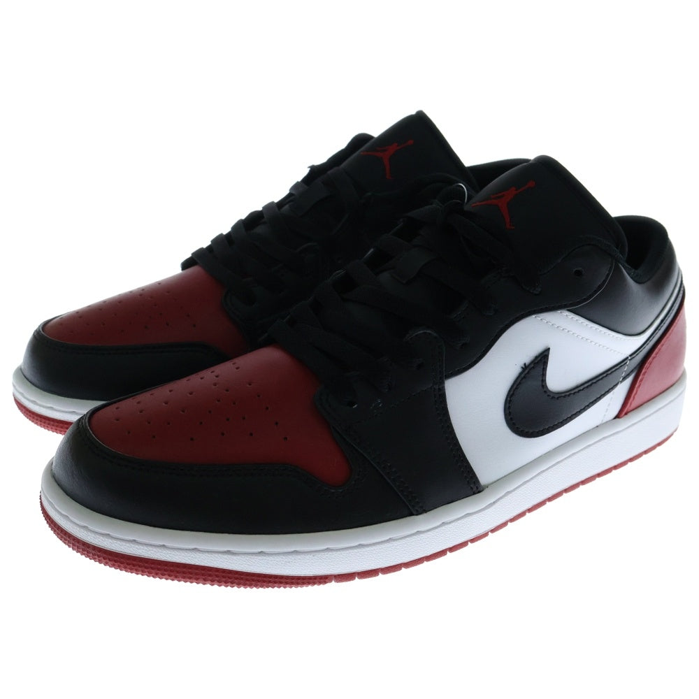 NIKE(ナイキ) AIR JORDAN 1 LOW Bred Toe エアジョーダン1 ブレッドトゥ ローカットスニーカー ブラック/レッド US13/31.0cm 553558-161