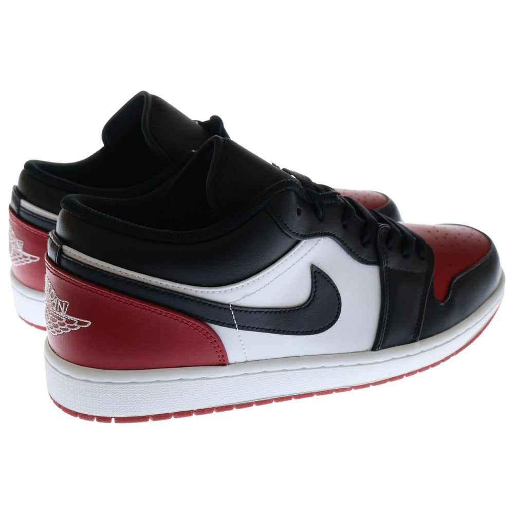 NIKE(ナイキ) AIR JORDAN 1 LOW Bred Toe エアジョーダン1 ブレッドトゥ ローカットスニーカー ブラック/レッド US13/31.0cm 553558-161