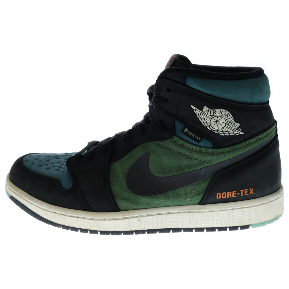 NIKE(ナイキ) AIR JORDAN 1 ELEMENT GORE-TEX エアジョーダン 1 エレメント ゴアテックス ハイカットスニーカー ブラック/グリーン US10.5/28.5cm DB2889-003