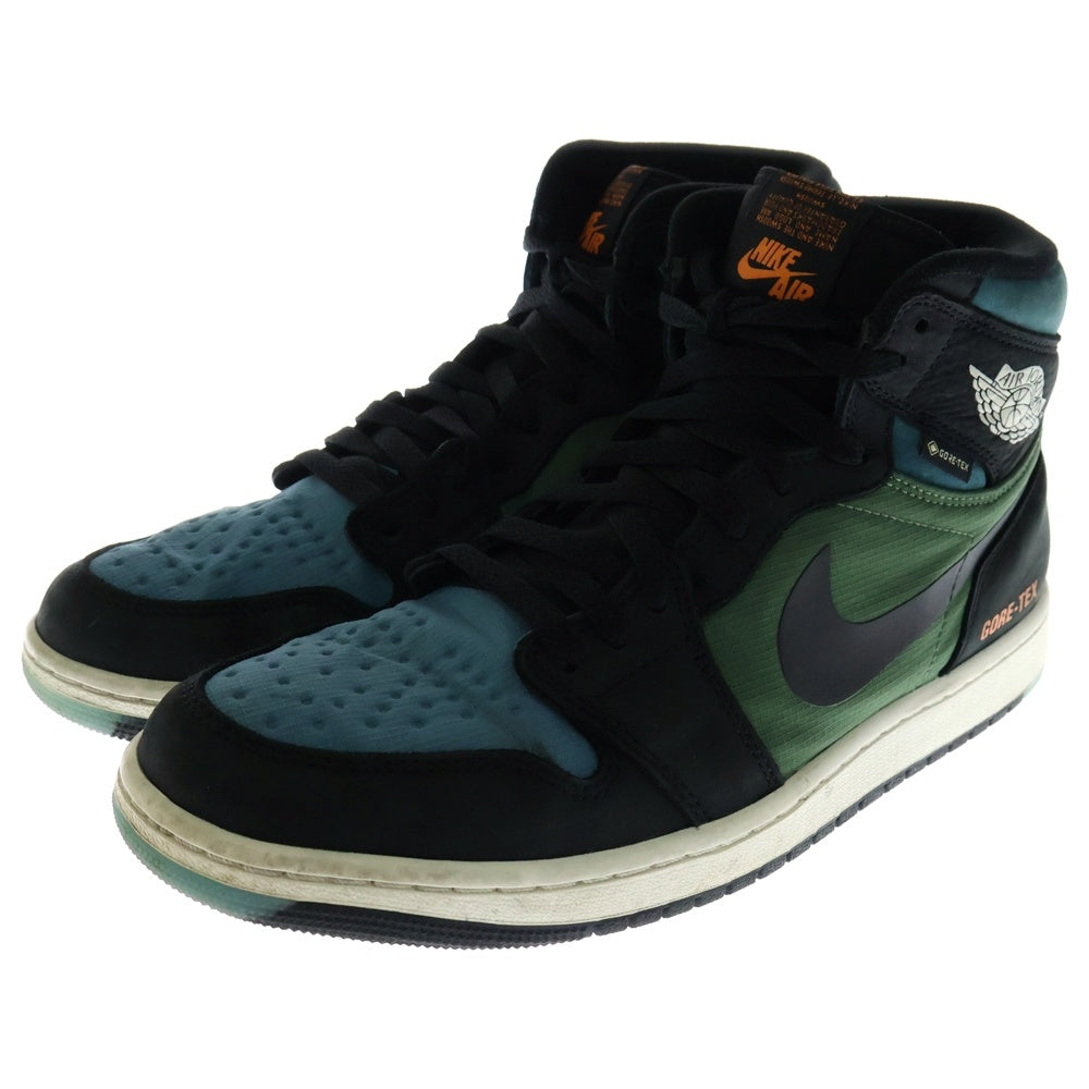 NIKE(ナイキ) AIR JORDAN 1 ELEMENT GORE-TEX エアジョーダン 1 エレメント ゴアテックス ハイカットスニーカー ブラック/グリーン US10.5/28.5cm DB2889-003