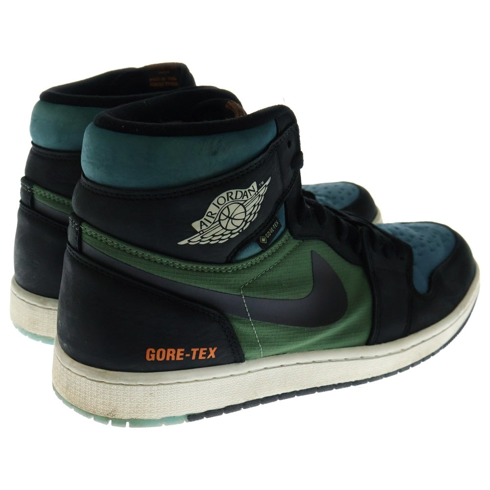NIKE(ナイキ) AIR JORDAN 1 ELEMENT GORE-TEX エアジョーダン 1 エレメント ゴアテックス ハイカットスニーカー ブラック/グリーン US10.5/28.5cm DB2889-003