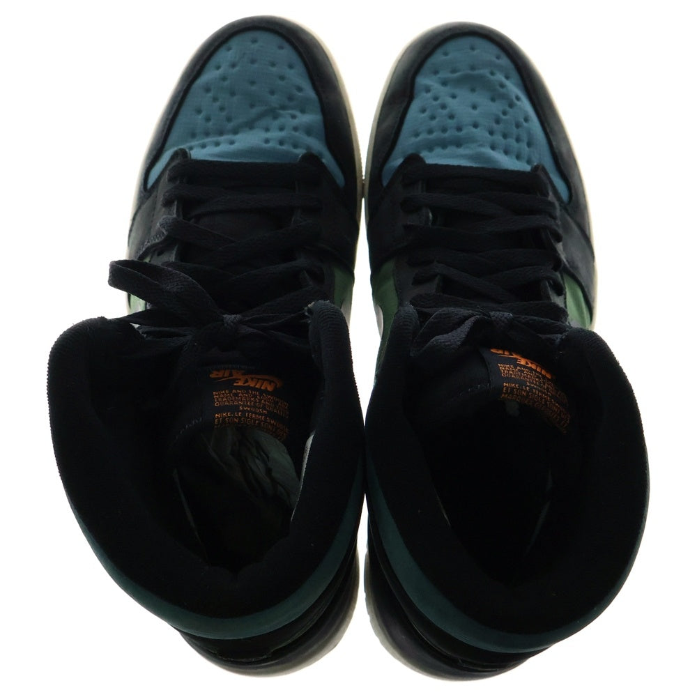 NIKE(ナイキ) AIR JORDAN 1 ELEMENT GORE-TEX エアジョーダン 1 エレメント ゴアテックス ハイカットスニーカー ブラック/グリーン US10.5/28.5cm DB2889-003