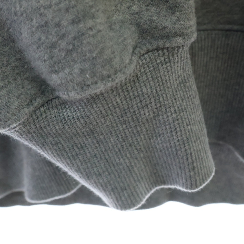 NIKE(ナイキ) WMNS NSW PHNX FLEECE PULLOVER L/S H ウィメンズ ロゴエンブロイダリー フリース スウェット プルオーバーパーカー グレー DQ5859-063