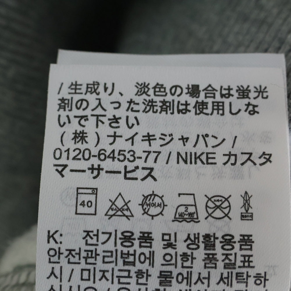NIKE(ナイキ) WMNS NSW PHNX FLEECE PULLOVER L/S H ウィメンズ ロゴエンブロイダリー フリース スウェット プルオーバーパーカー グレー DQ5859-063