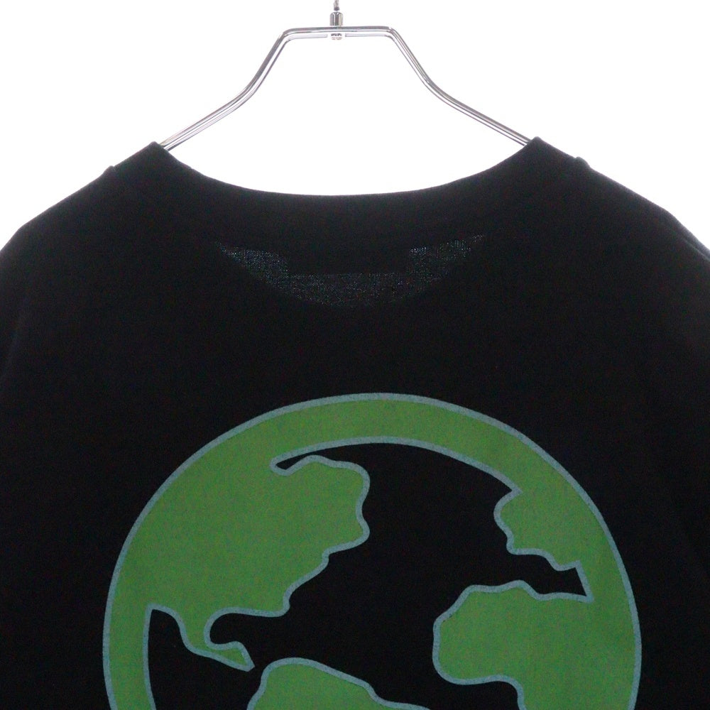 Members of THE Rage(メンバーズ オブ ザ レイジ) グラフィックプリント クルーネック半袖Tシャツ カットソー ブラック