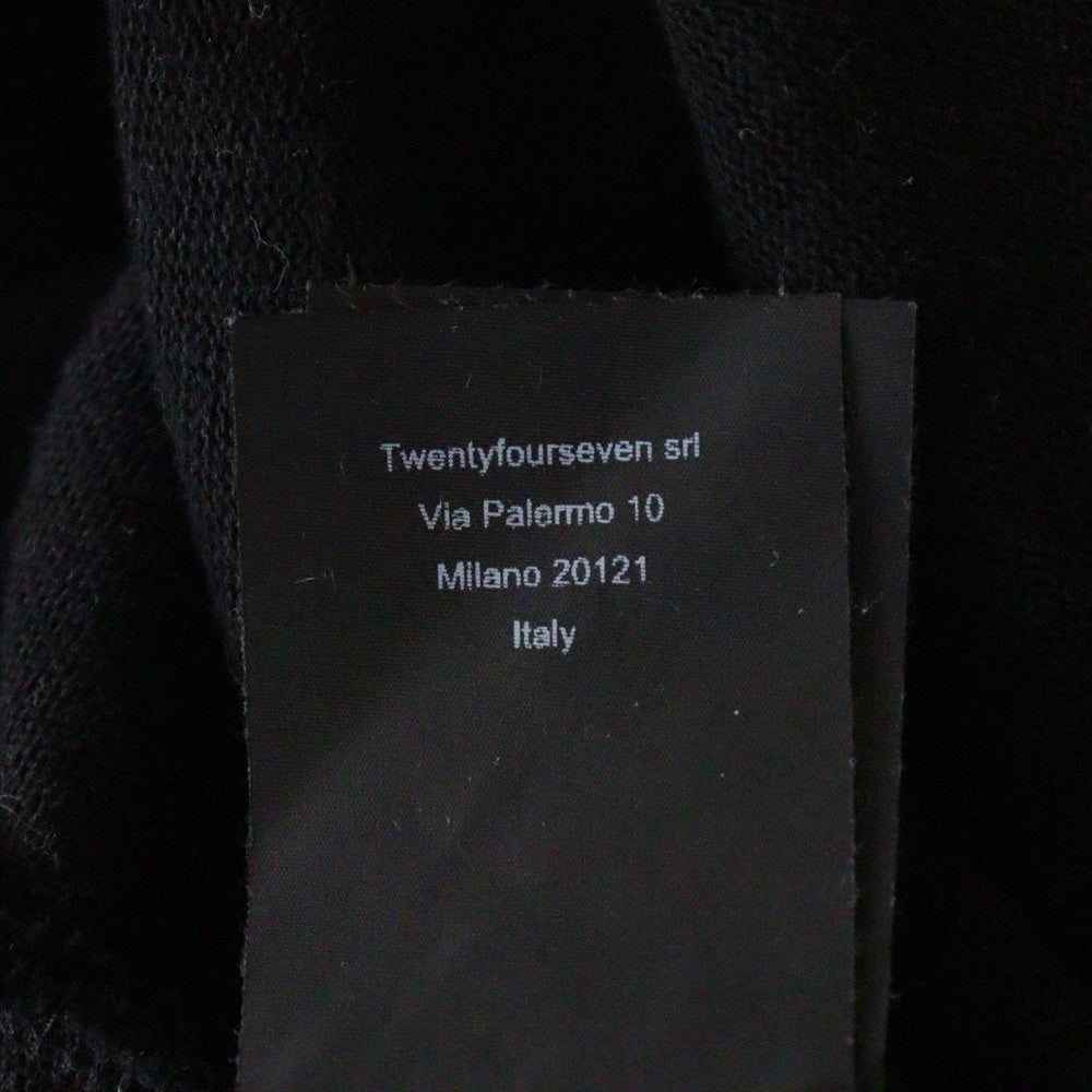 Members of THE Rage(メンバーズ オブ ザ レイジ) グラフィックプリント クルーネック半袖Tシャツ カットソー ブラック