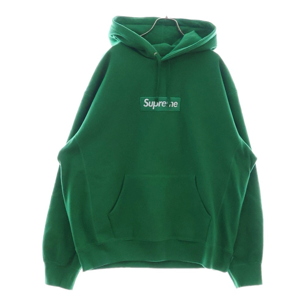 SUPREME(シュプリーム) 24AW Box Logo Hooded Sweatshirt ボックスロゴ スウェット プルオーバーパーカー グリーン