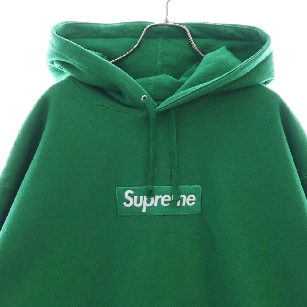 SUPREME(シュプリーム) 24AW Box Logo Hooded Sweatshirt ボックスロゴ スウェット プルオーバーパーカー グリーン