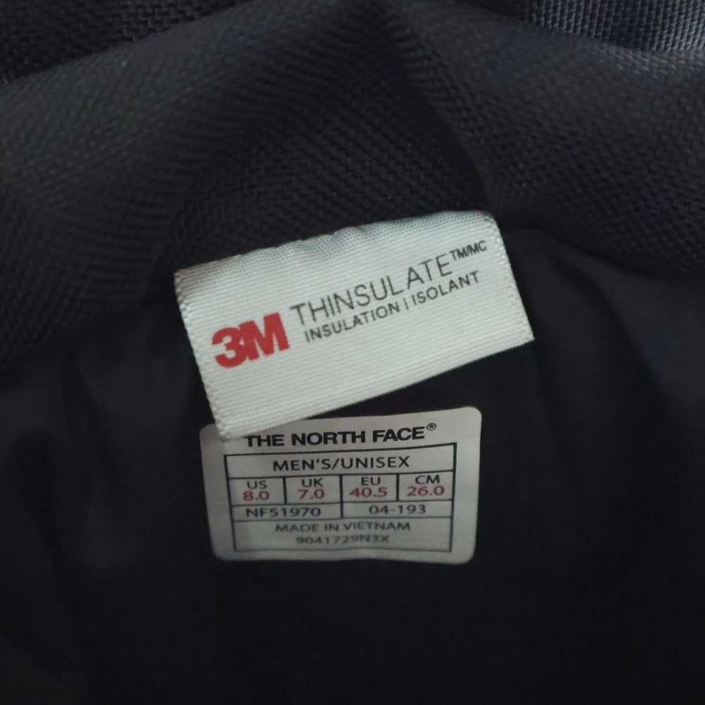 THE NORTH FACE(ザノースフェイス) NUPTSE PRO GORE-TEX ヌプシ プロ ゴアテックス ハイカットブーツ ブラック US8/26cm NF51970
