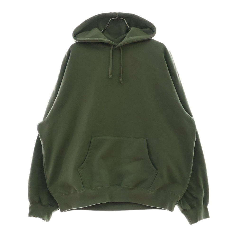 SUPREME(シュプリーム) 23AW Satin Applique Hooded Sweatshirt サテン アップリケ スウェット プルオーバーパーカー オリーブ