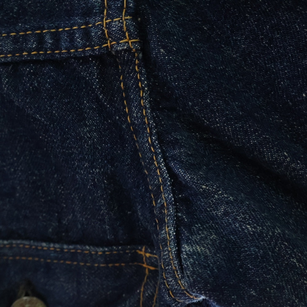 Levi's(リーバイス) 50S VINTAGE 507XX 2nd ヴィンテージ 紙パッチ ビッグE 両面タブ 均等V ボタン裏ツメ刻印 セカンド デニム トラッカージャケット インディゴ