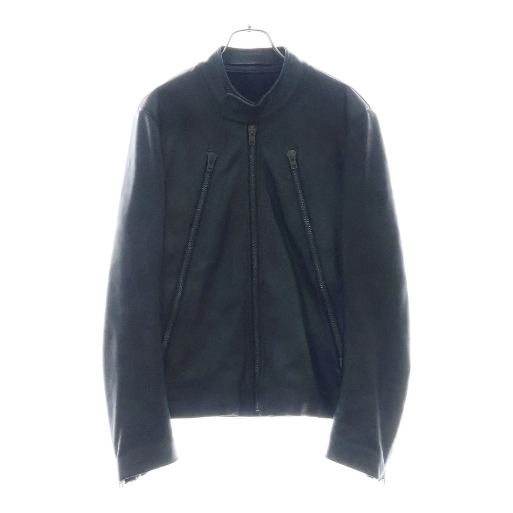 Maison Martin Margiela14(メゾンマルタンマルジェラ) 07AW 八の字 カウレザー ライダースジャケット ブラック 30AM2248X7580