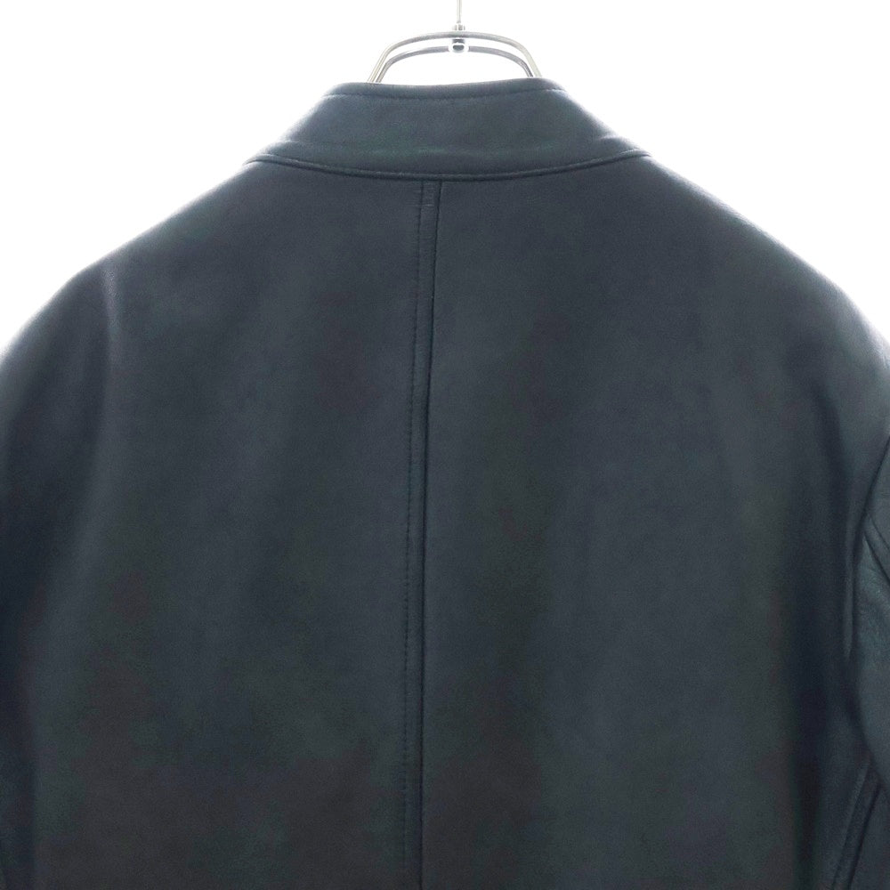 Maison Martin Margiela14(メゾンマルタンマルジェラ) 07AW 八の字 カウレザー ライダースジャケット ブラック 30AM2248X7580
