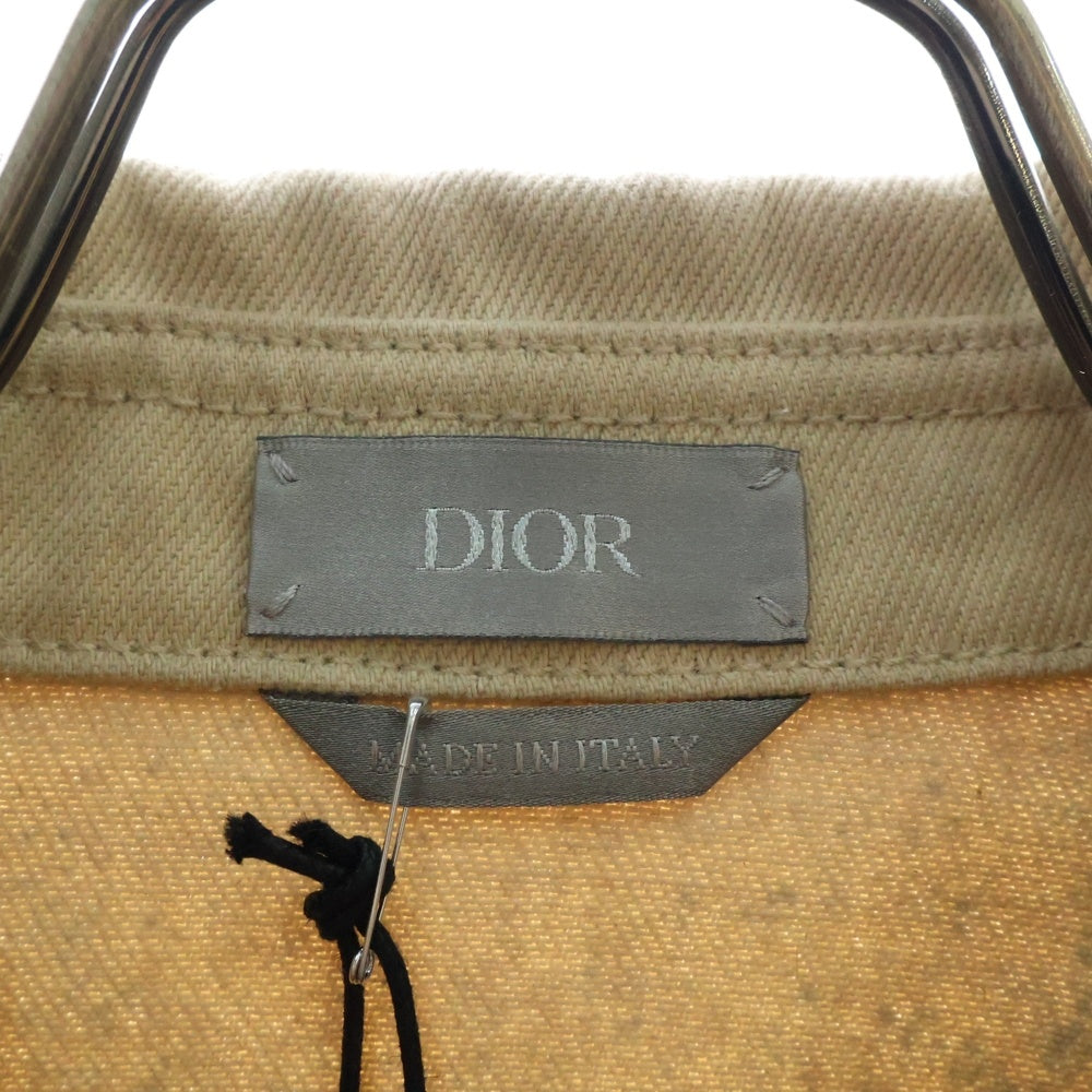 DIOR(ディオール) 24AW MKIIエフェクト オーバーシャツ 転写プリント ベージュ 413D588A379X_C585