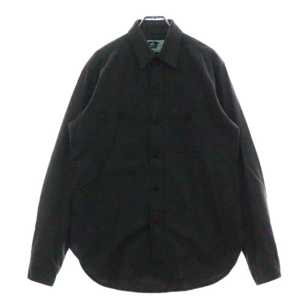 Engineered Garments(エンジニアド ガーメンツ) レギュラーカラー コットン 長袖シャツ ブラウン