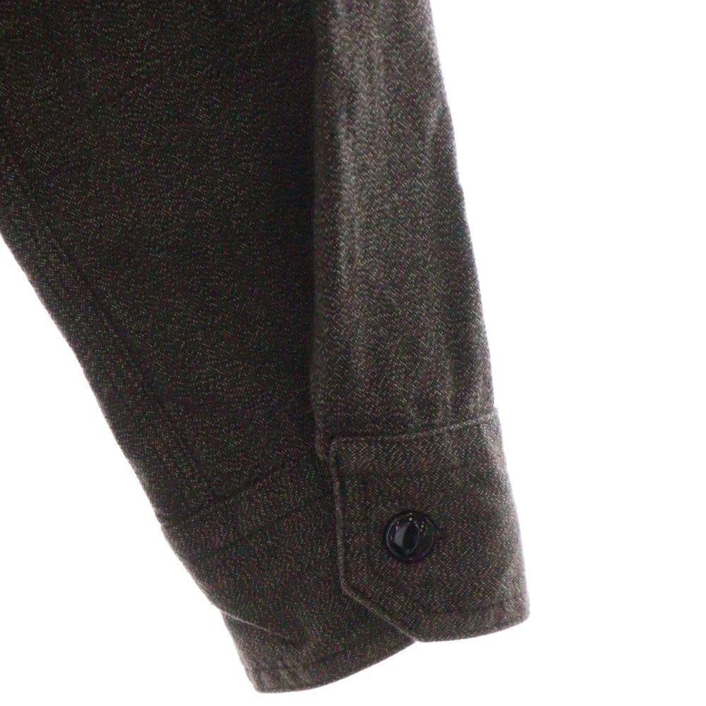 Engineered Garments(エンジニアド ガーメンツ) レギュラーカラー コットン 長袖シャツ ブラウン