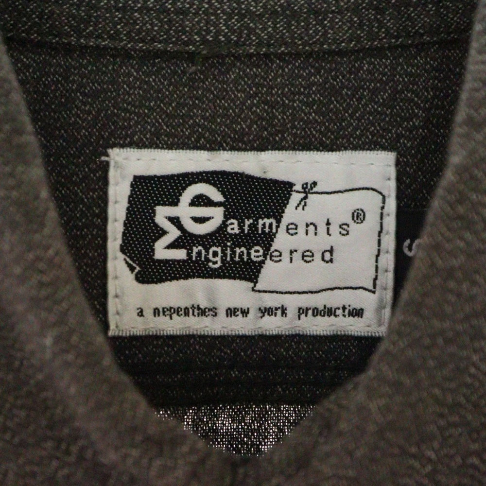 Engineered Garments(エンジニアド ガーメンツ) レギュラーカラー コットン 長袖シャツ ブラウン