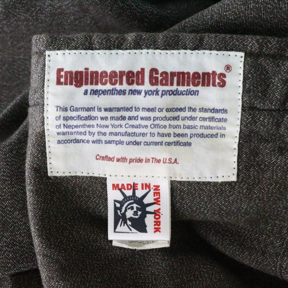 Engineered Garments(エンジニアド ガーメンツ) レギュラーカラー コットン 長袖シャツ ブラウン