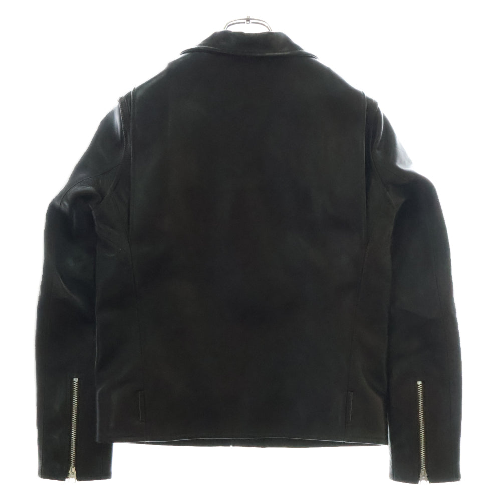 FINE CREEK LEATHERS(ファインクリークレザーズ) 23SS LEON THE NOSTAR CUSTOM レオン カスタム ダブルライダース レザージャケット ブラウン FCJK015