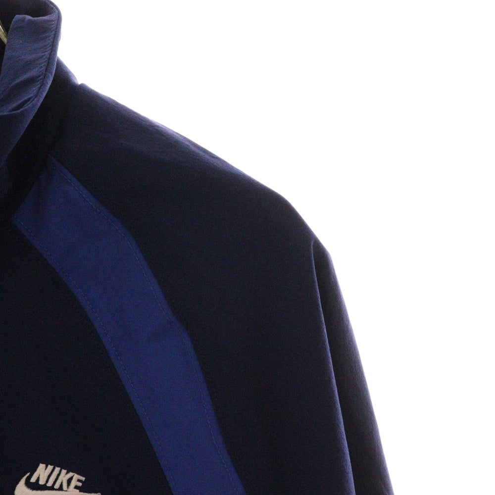NIKE SB(ナイキエスビー) FULL ZIP WOVEN SKATEBOARD JACKET フルジップ ウーブン スケートボード ナイロンジャケット ネイビー HJ2911-492