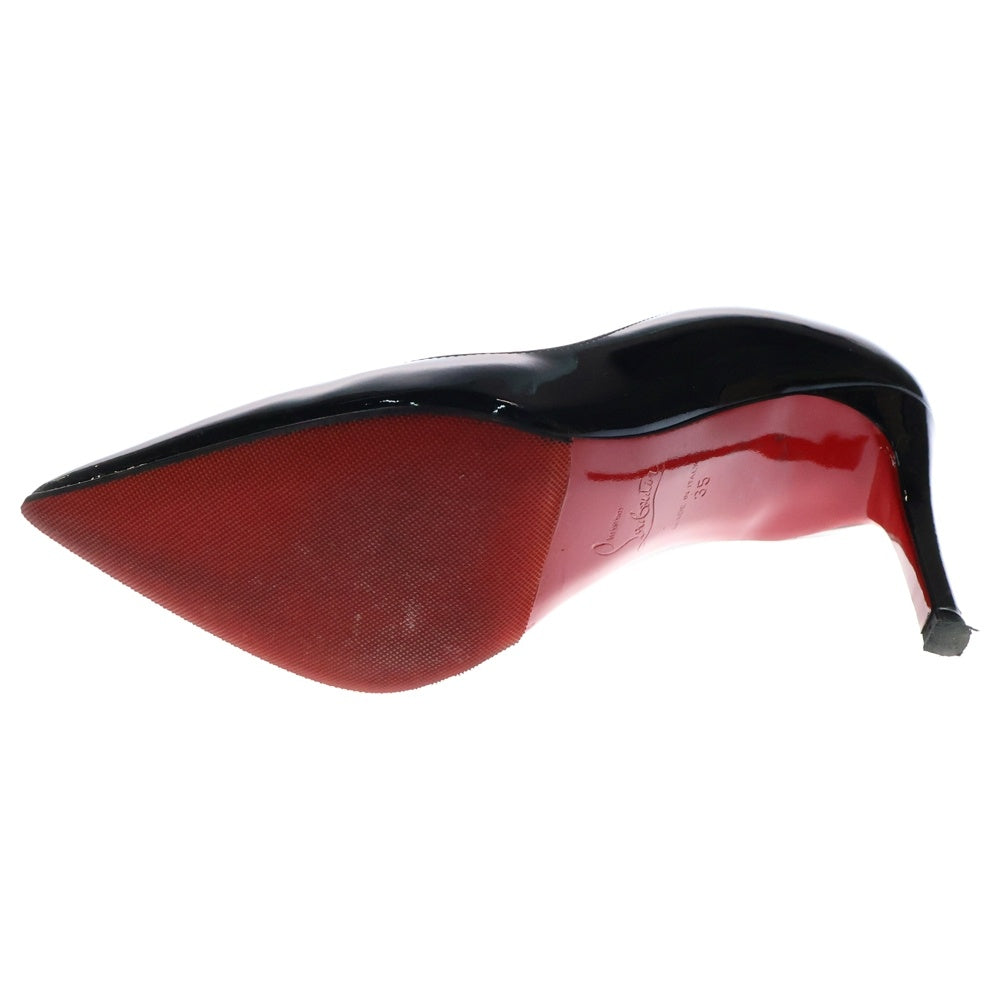 CHRISTIAN LOUBOUTIN(クリスチャンルブタン) PIGALLE 85 ピガール パント レザー ハイ ヒール パンプス ブラック