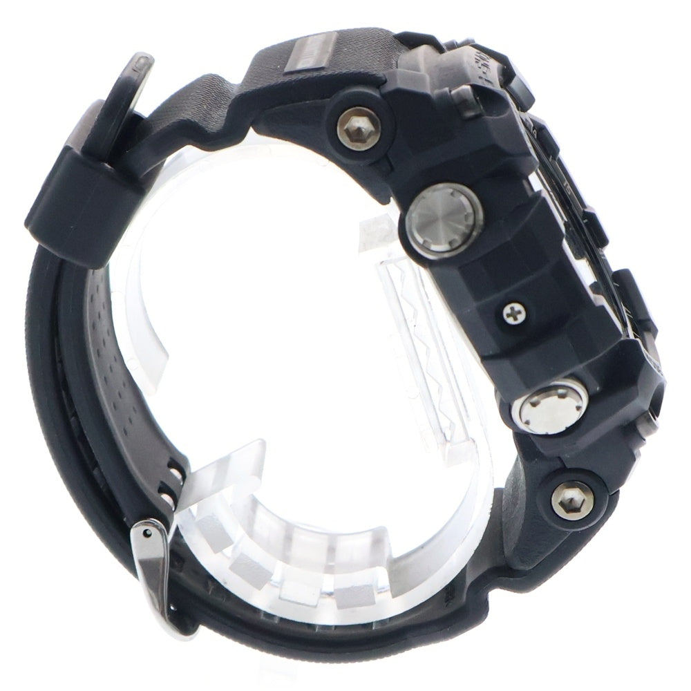 CASIO G-SHOCK(カシオ ジーショック) MASTER OF G -LAND MUDMASTER マスター オブ ジー ランド マッドマスター 電波ソーラー クオーツ 腕時計 ブラック GWG-100-1AJF