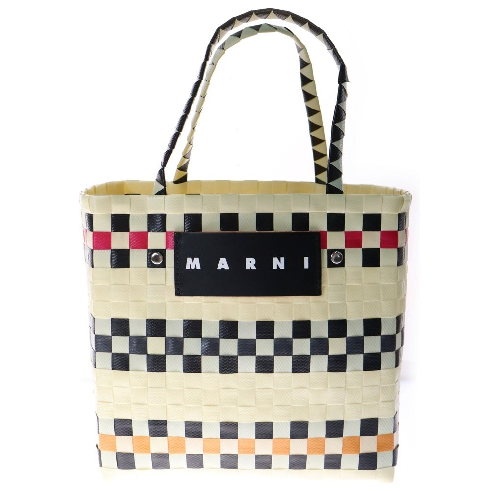 MARNI(マルニ) マーケット ショッピングバッグ ピクニックバスケット 編込みハンドバッグ マルチカラー レディース SHMH006X00 RF081