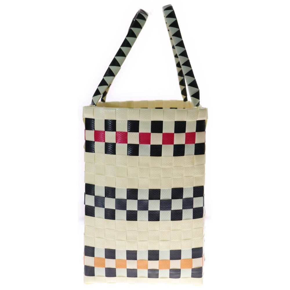 MARNI(マルニ) マーケット ショッピングバッグ ピクニックバスケット 編込みハンドバッグ マルチカラー レディース SHMH006X00 RF081