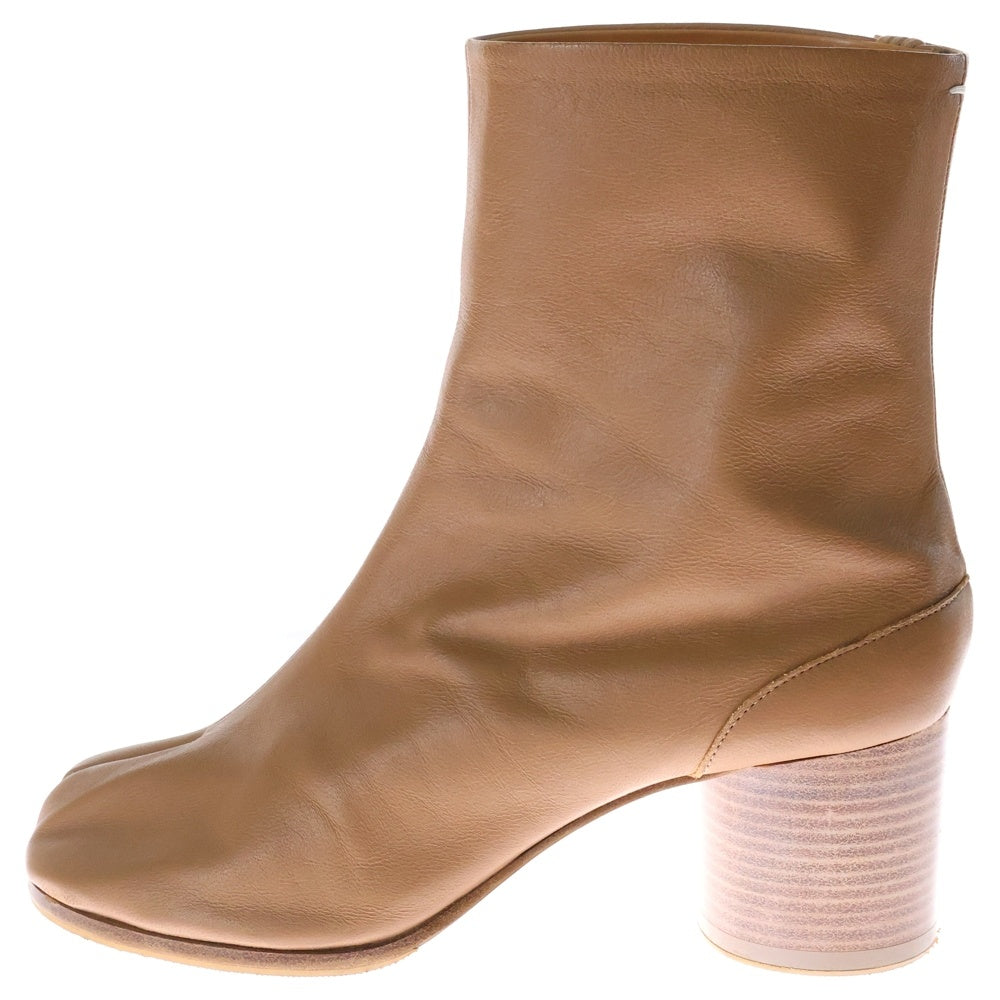 Maison Margiela 0(メゾンマルジェラ) TABI BOOTS 足袋 スプリットトゥー レザー ビブラム タビブーツ ベージュ レディース S58WU0246