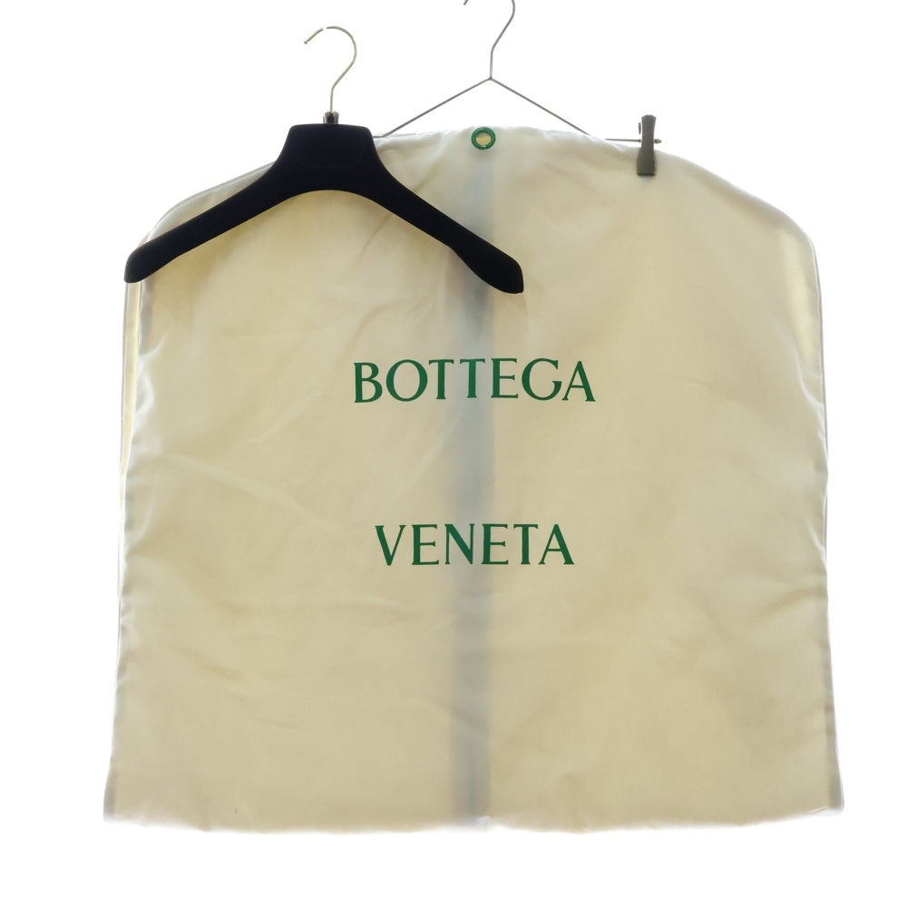 BOTTEGA VENETA(ボッテガヴェネタ) ウール フロント マルチポケット ステンカラーコート ジャケット ダークグレー 659450 V0YO0
