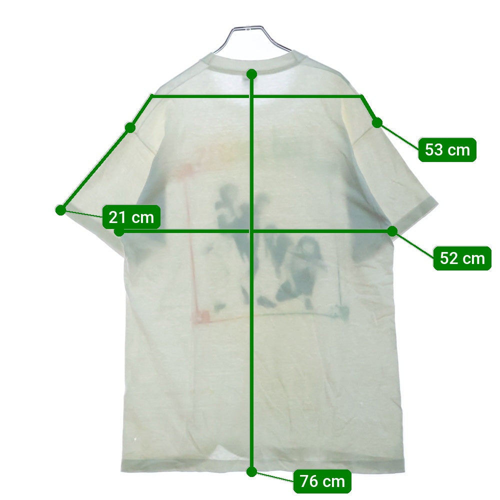 VINTAGE(ヴィンテージ) 90S VINTAGE BAD BRAINS TEE ヴィンテージ バッドブレインズ USA製 FRUITSタグ バンドTシャツ 半袖クルーネックカットソー ホワイト