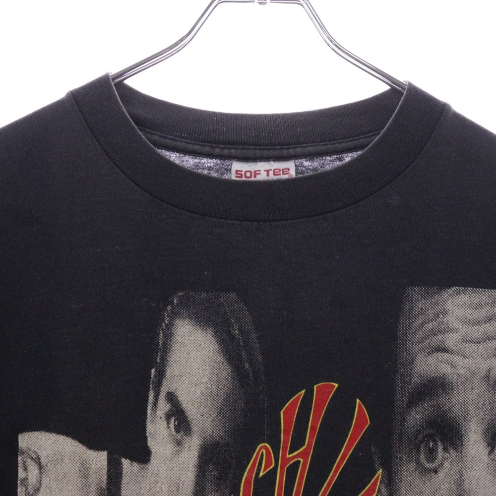 VINTAGE(ヴィンテージ) 90S VINTAGE RED HOT CHILI PEPPERS 1990 MEMBER PORTRAIT CURVING LOGO SOF TEE レッドホットチリペッパーズ メンバーポートレート 両面プリント 半袖Tシャツ