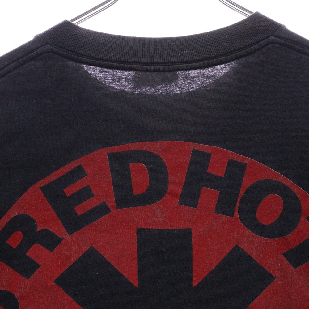VINTAGE(ヴィンテージ) 90S VINTAGE RED HOT CHILI PEPPERS 1990 MEMBER PORTRAIT CURVING LOGO SOF TEE レッドホットチリペッパーズ メンバーポートレート 両面プリント 半袖Tシャツ