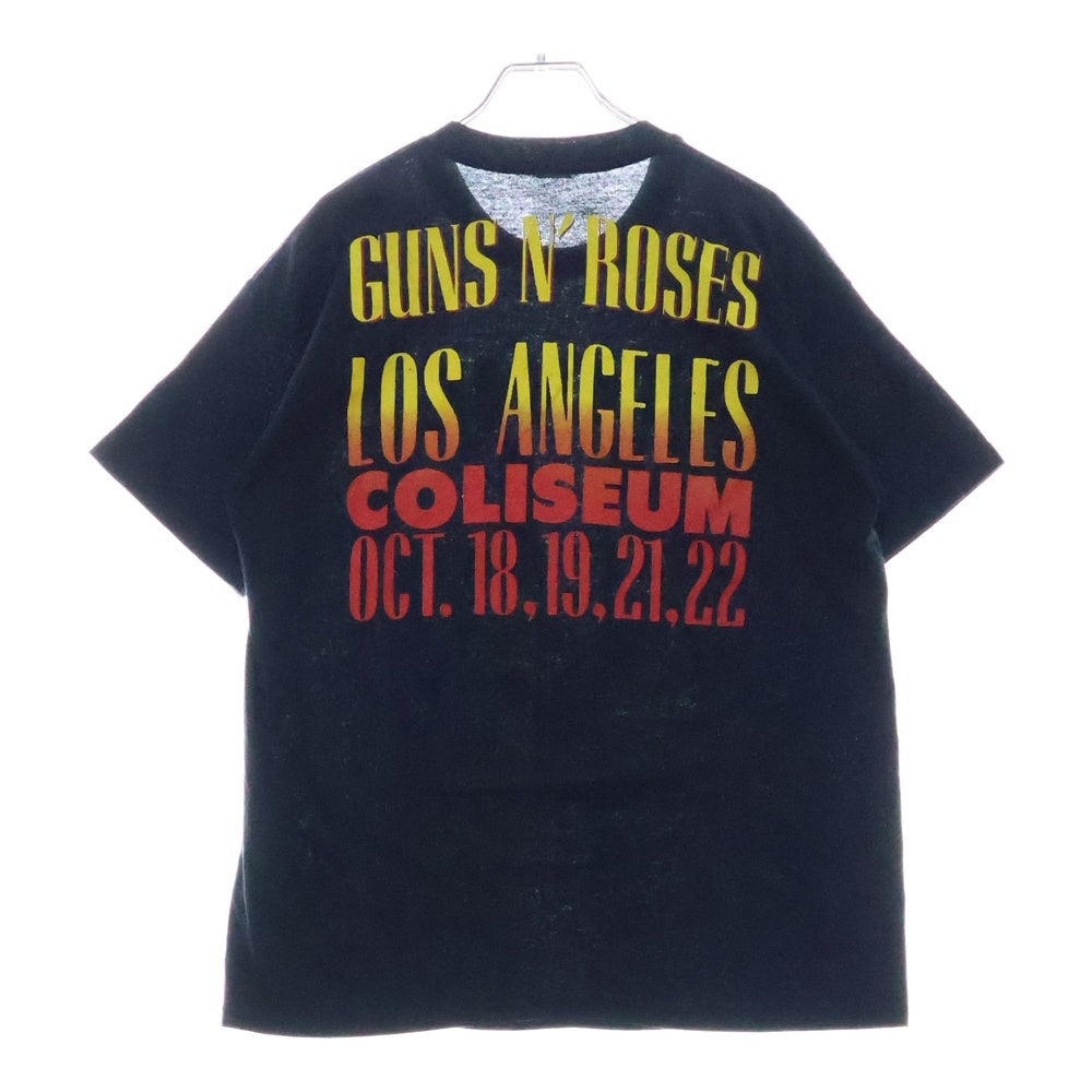 VINTAGE(ヴィンテージ) 80S VINTAGE GUNS N ROSES 1989 LOS ANGELES COLISEUM LIVE TEE ヴィンテージ ガンズ 1989ロサンゼルスコロシアムライブ 5050タグ 両面プリントTシャツ