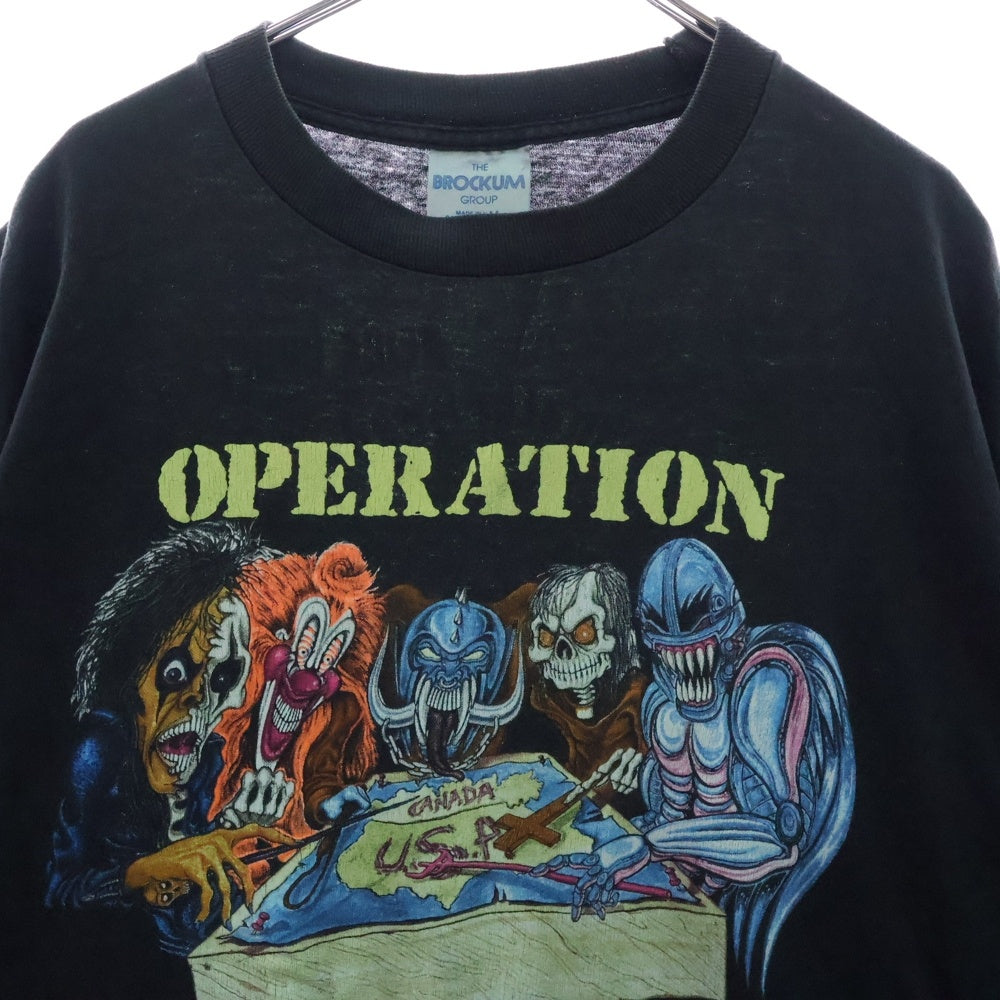 VINTAGE(ヴィンテージ) 90S VINTAGE OPERATION ROCK &ROLL 1991 TOUR TEE ヴィンテージ オペレーションロックンロール1991ツアー BROCKUMタグ 両面プリントTシャツ