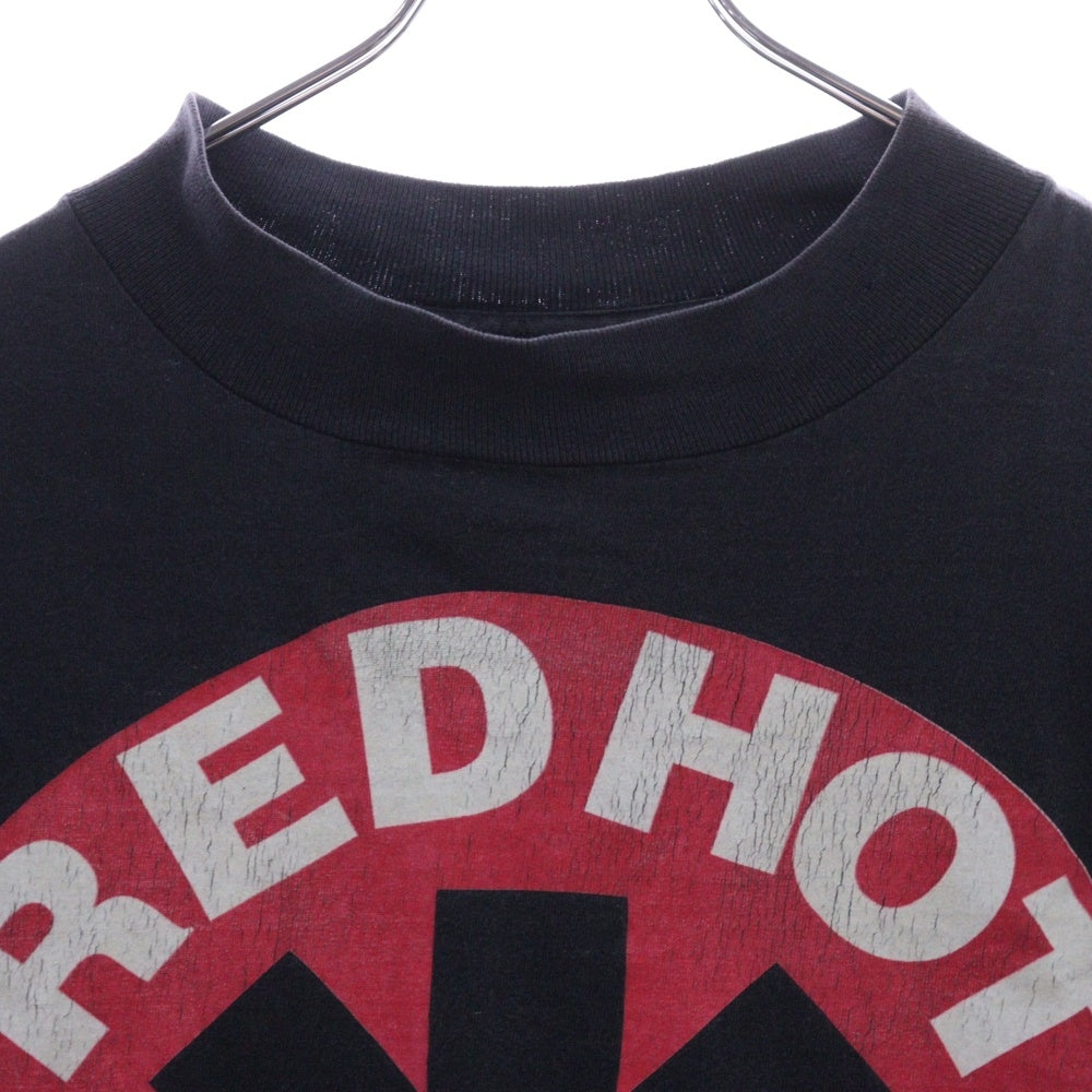 VINTAGE(ヴィンテージ) 90S VINTAGE RED HOT CHILI PEPPERS CIRCLE LOGO LS TEEJAYS レッドホットチリペッパーズ サークルロゴ アームプリント クルーネック 長袖Tシャツ カットソー