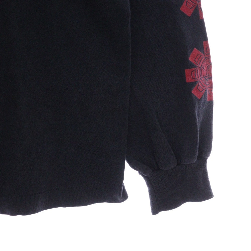VINTAGE(ヴィンテージ) 90S VINTAGE RED HOT CHILI PEPPERS CIRCLE LOGO LS TEEJAYS レッドホットチリペッパーズ サークルロゴ アームプリント クルーネック 長袖Tシャツ カットソー
