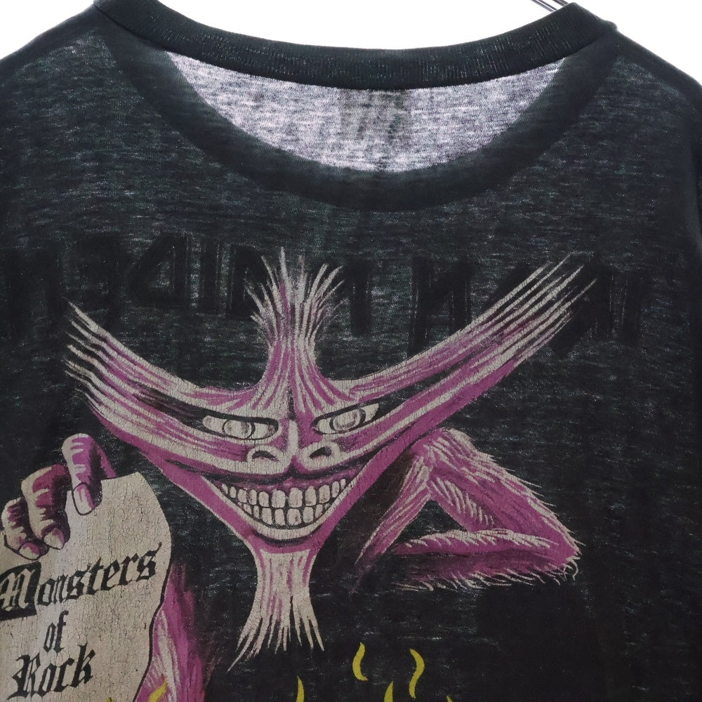 VINTAGE(ヴィンテージ) 80S VINTAGE IRON MAIDEN THE EVIL THAT MEN DO 1988 TOUR TEE ヴィンテージ アイアンメイデン 1988ツアー 両面プリントTシャツ
