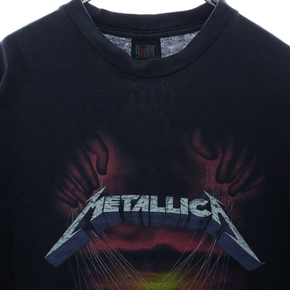 VINTAGE(ヴィンテージ) 90S VINTAGE METALLICA MASTER OF PUPPETS TEE ヴィンテージ メタリカ マスターオブパペッツ 両面プリントTシャツ 半袖クルーネックカットソー ブラック