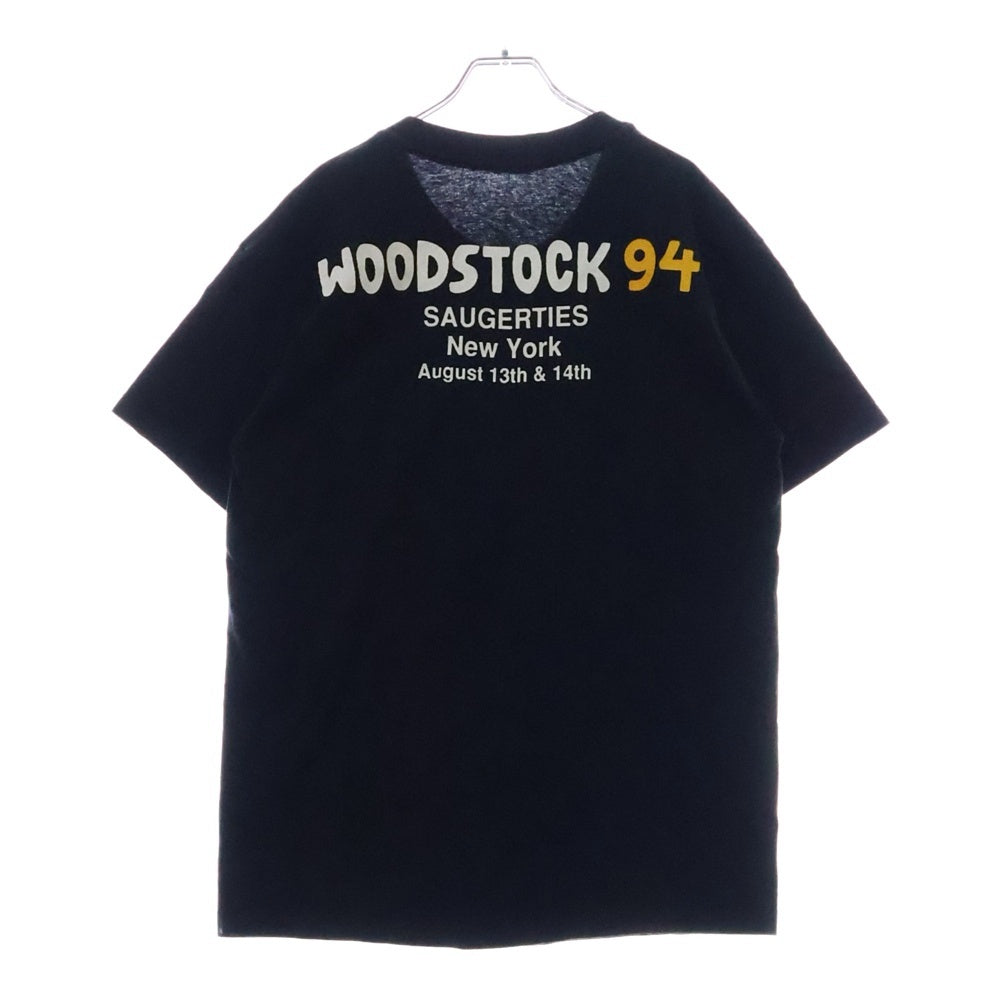 VINTAGE(ヴィンテージ) 90S VINTAGE WOOD STOCK 2MORE DAYS OF PEACE & MUSIC ウッド ストック 2モアー デイズ オブ ピース アンド ミュージック 両面プリント 半袖Tシャツ