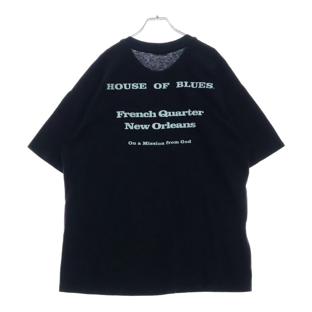 VINTAGE(ヴィンテージ) 90S VINTAGE BLUES BROTHERS TEE ヴィンテージ ブルースブラザーズ HANESタグ 両面プリントTシャツ 半袖クルーネックカットソー ブラック