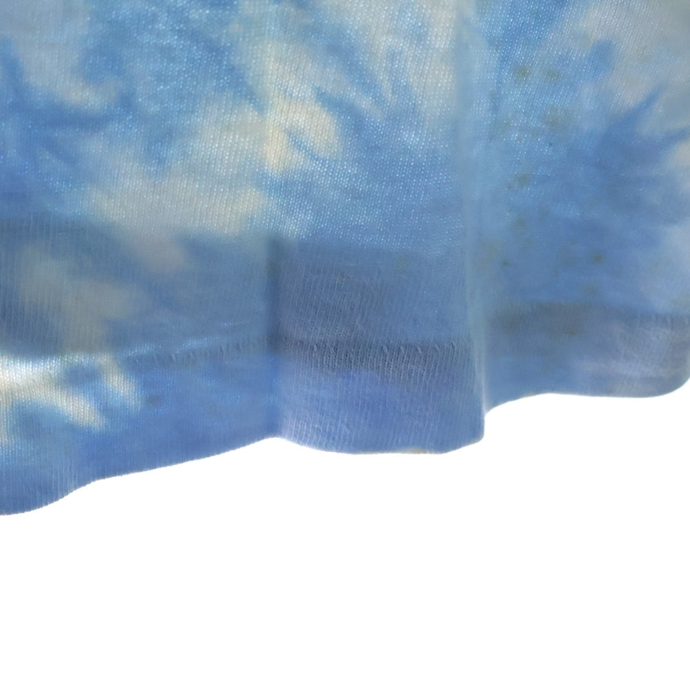 VINTAGE(ヴィンテージ) 90S VINTAGE WOODSTOCK SPREE DAY 69 TYEDYE TEE ヴィンテージ ウッドストック スプリーデイ69 タイダイTシャツ 半袖クルーネックカットソー ブルー