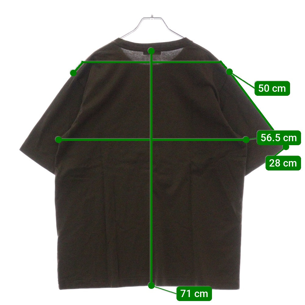 MACKINTOSH(マッキントッシュ) フロントロゴプリント クルーネック 半袖Tシャツ カットソー ブラウン G1P71-710-54