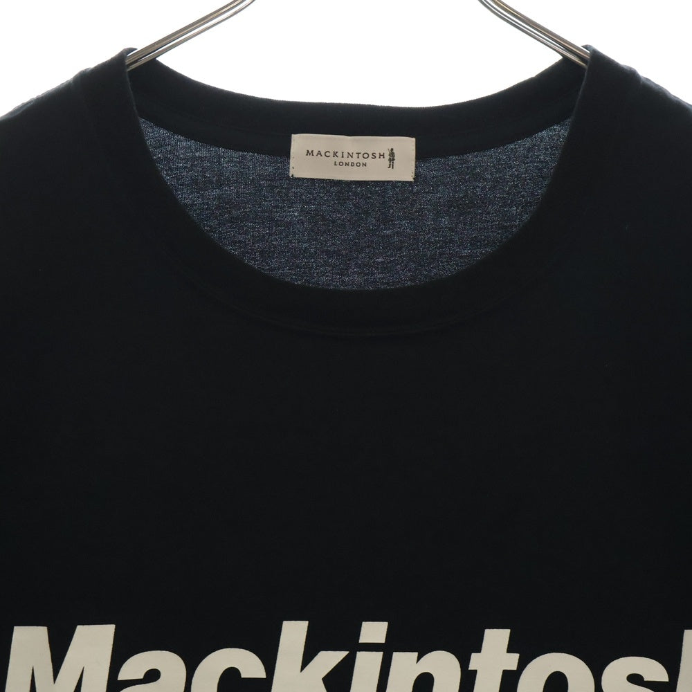 MACKINTOSH(マッキントッシュ) フロントロゴプリント クルーネック 半袖Tシャツ カットソー ブラック G1P71-710-09