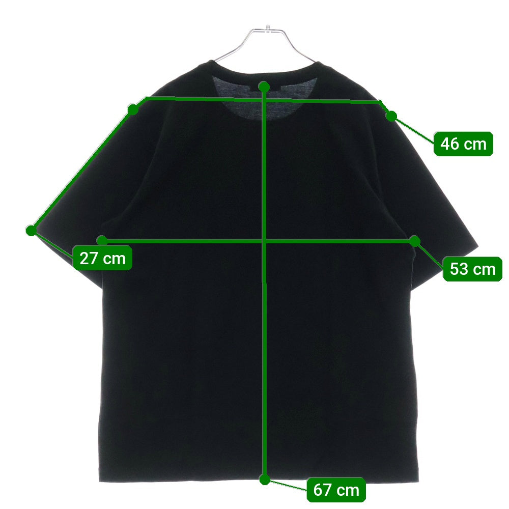 MACKINTOSH(マッキントッシュ) フロントロゴプリント クルーネック 半袖Tシャツ カットソー ブラック G1P71-710-09